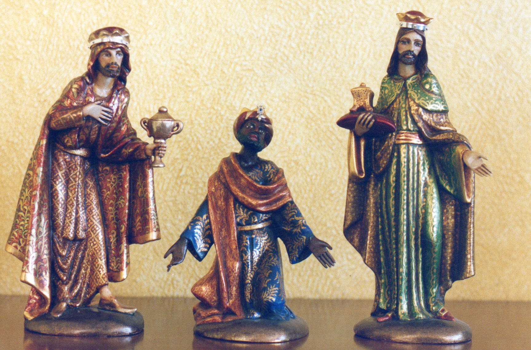  Reyes Magos: Gaspar, Baltasar y Melchor